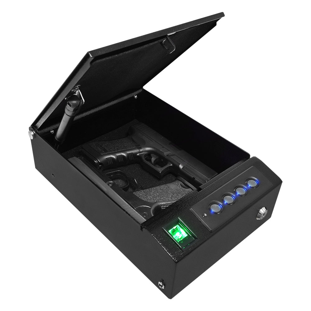 Stealth Top Vault Quick-Access Biometric Pistol Safe