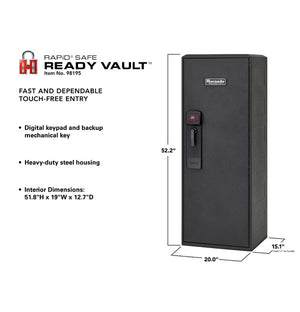 Hornady 98195WIFI RAPiD Safe Ready Vault