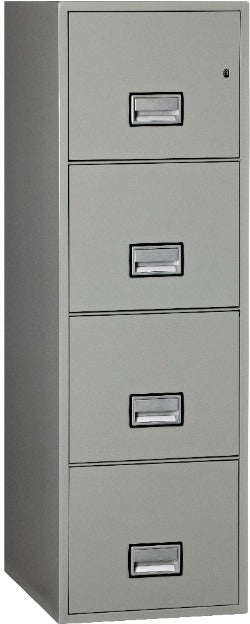 Phoenix Safe LTR4W25 Vertical 25 Inch 4-Drawer Letter Fire and Water Resistant File Cabinet
