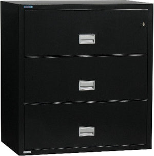 Phoenix Safe LAT3W38 Lateral 38 Inch 3-Drawer Fire and Water Resistant File Cabinet