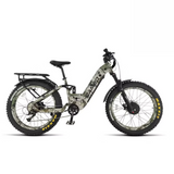 Rambo Hellcat Full Suspension 1000W Dual Motor All-Wheel Drive Electric Bike