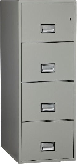 Phoenix Safe LGL4W31 Vertical 31 Inch 4-Drawer Legal Fire and Water Resistant File Cabinet