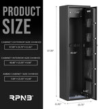 RPNB 7-Gun Biometric Rifle Safe RP7FR