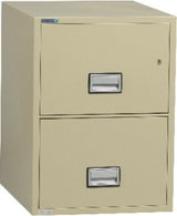 Phoenix Safe LGL2W25 Vertical 25 Inch 2-Drawer Legal Fire and Water Resistant File Cabinet