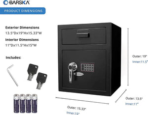 Barska AX11930 Depository Keypad Safe