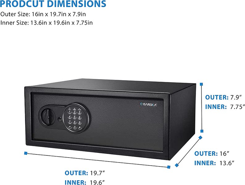 Barska AX13090 Keypad Safe