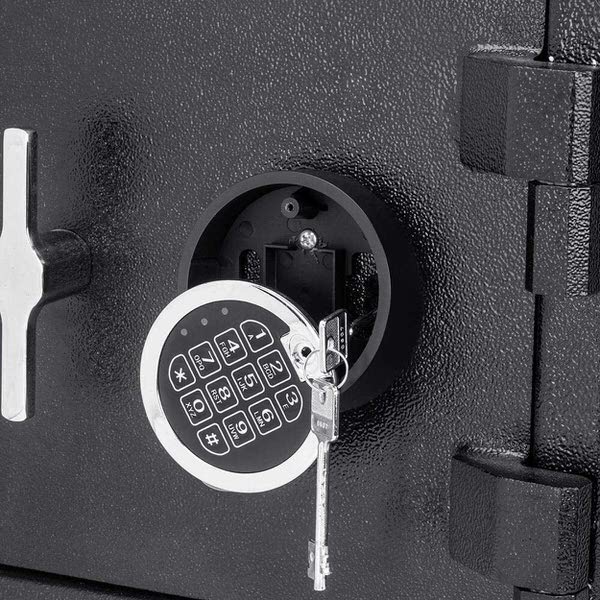 Barska AX13316 Two Lock Keypad Depository Safe