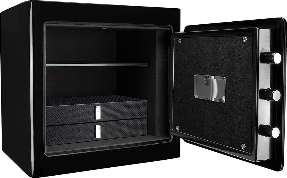 Barska Large Biometric Gun Safe with Keypad Access 5.51 Cu Ft - Gun