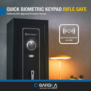 Barska AX13646 Biometric Keypad Rifle Safe