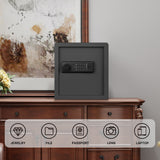 RPNB Biometric Home Safe with Fingerprint Digital Lock for Cash & Jewelry RP36FSA