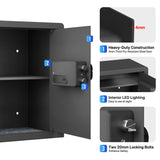RPNB Biometric Home Safe with Fingerprint Digital Lock for Cash & Jewelry RP50FSA