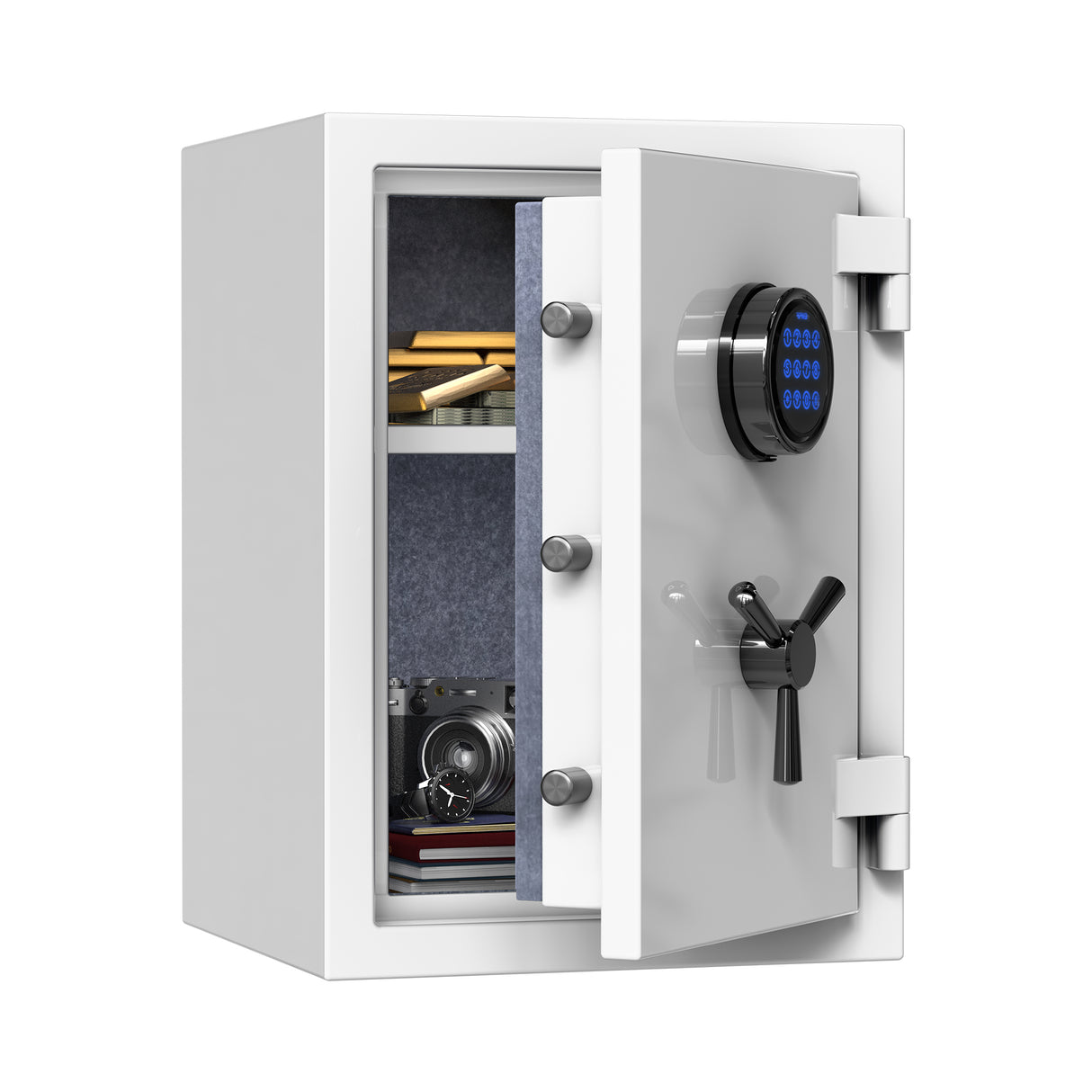 RPNB Digital Keypad Fireproof Safe, Deluxe Safe Box, 1.29 Cubic Feet RPEFS50