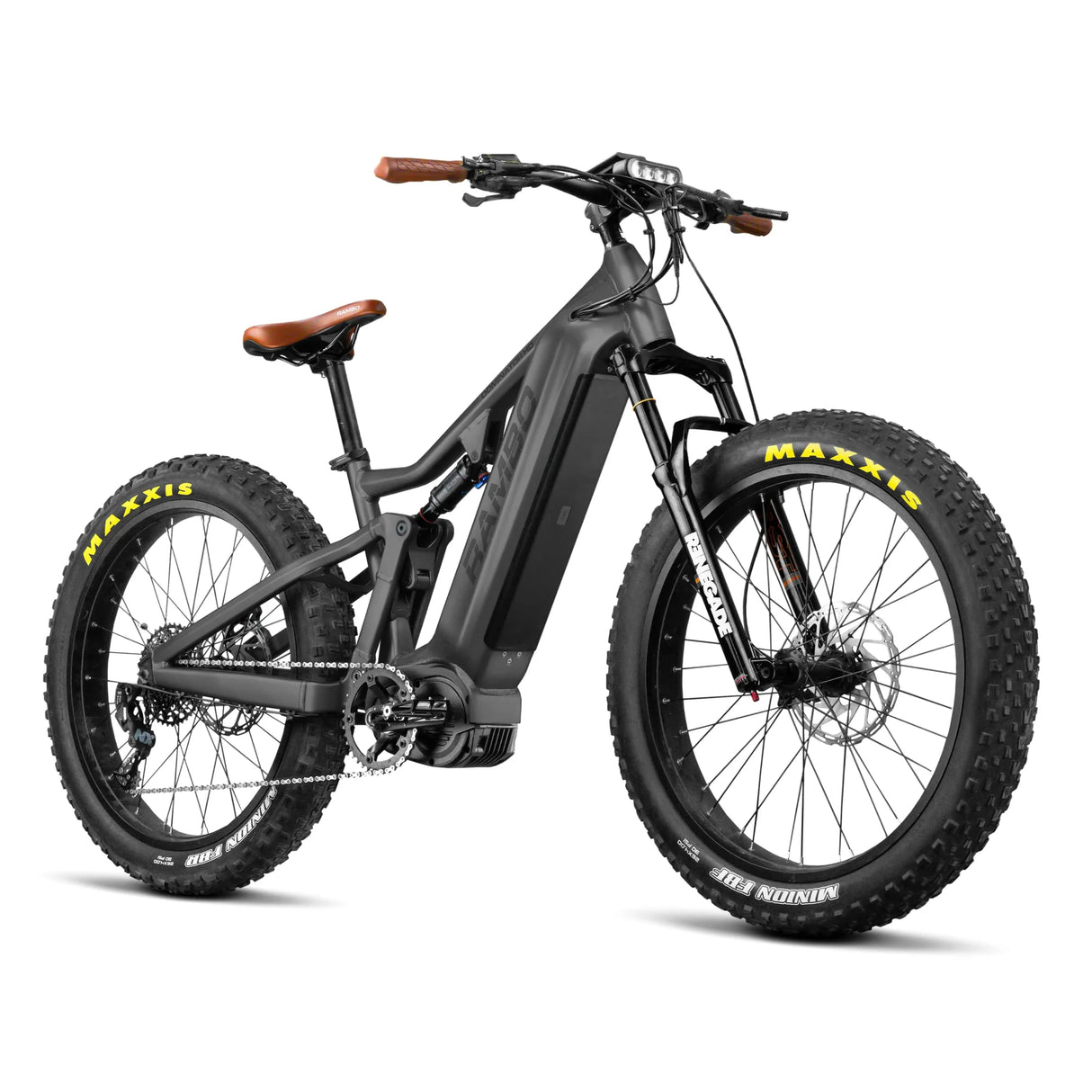 Rambo Dominator HD 1000W Full Suspension Electric Bike