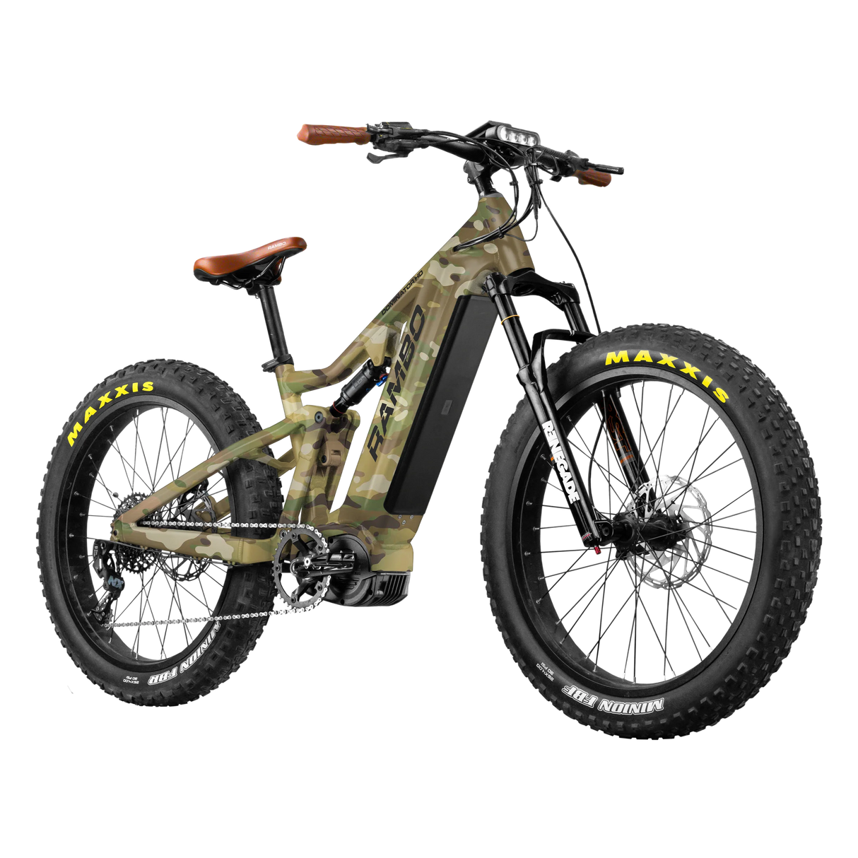 Rambo Dominator HD 1000W Full Suspension Electric Bike