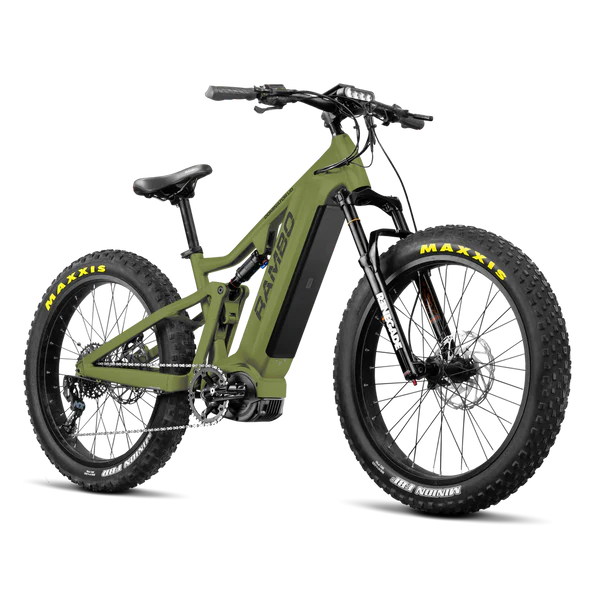 Rambo Dominator UltraDrive 1000W Full Suspension Electric Bike