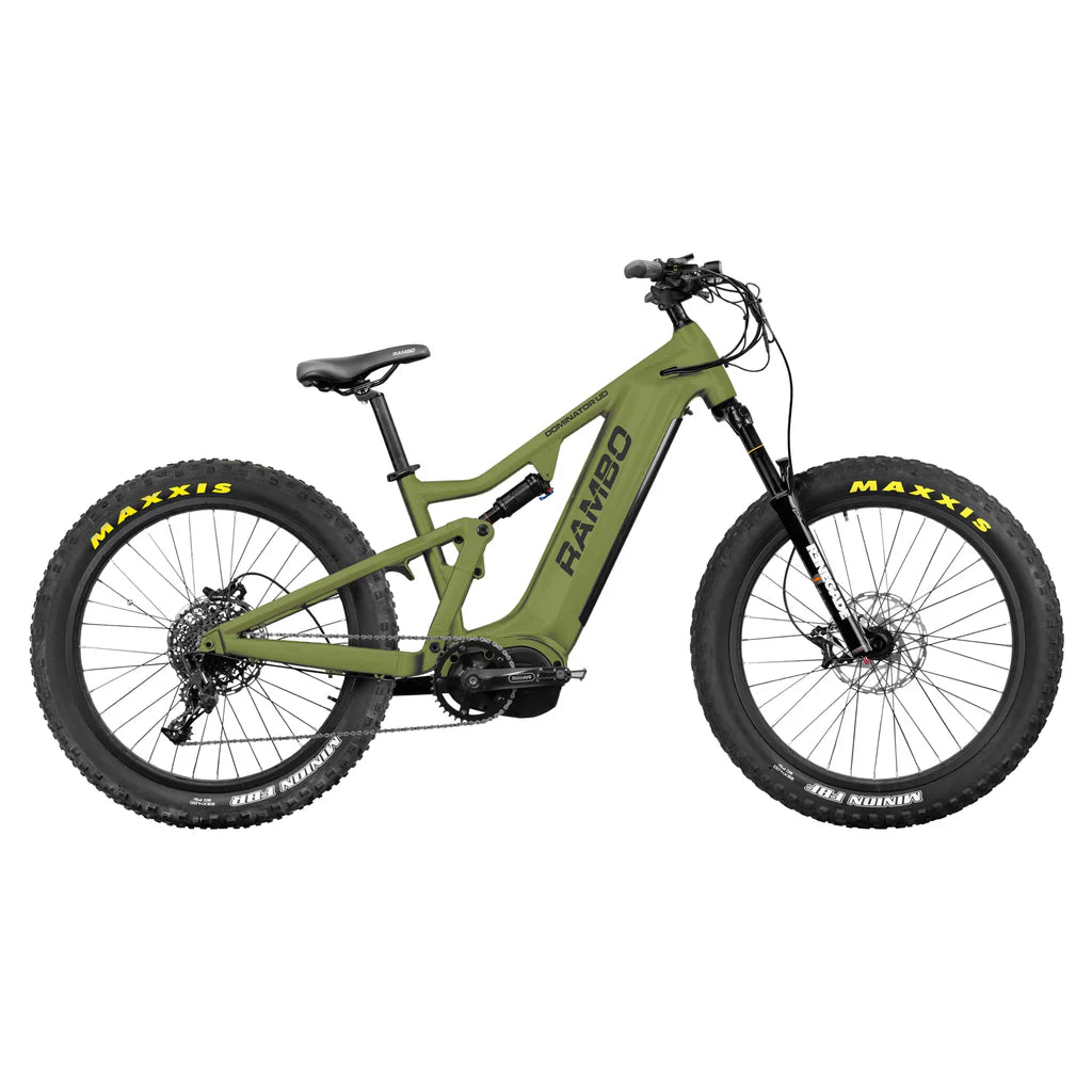 Rambo Dominator UltraDrive 1000W Full Suspension Electric Bike