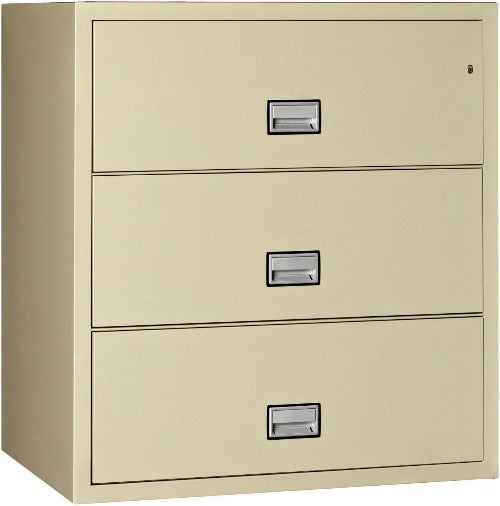 Phoenix Safe LAT3W44 Lateral 44 Inch 3-Drawer Fire and Water Resistant File Cabinet