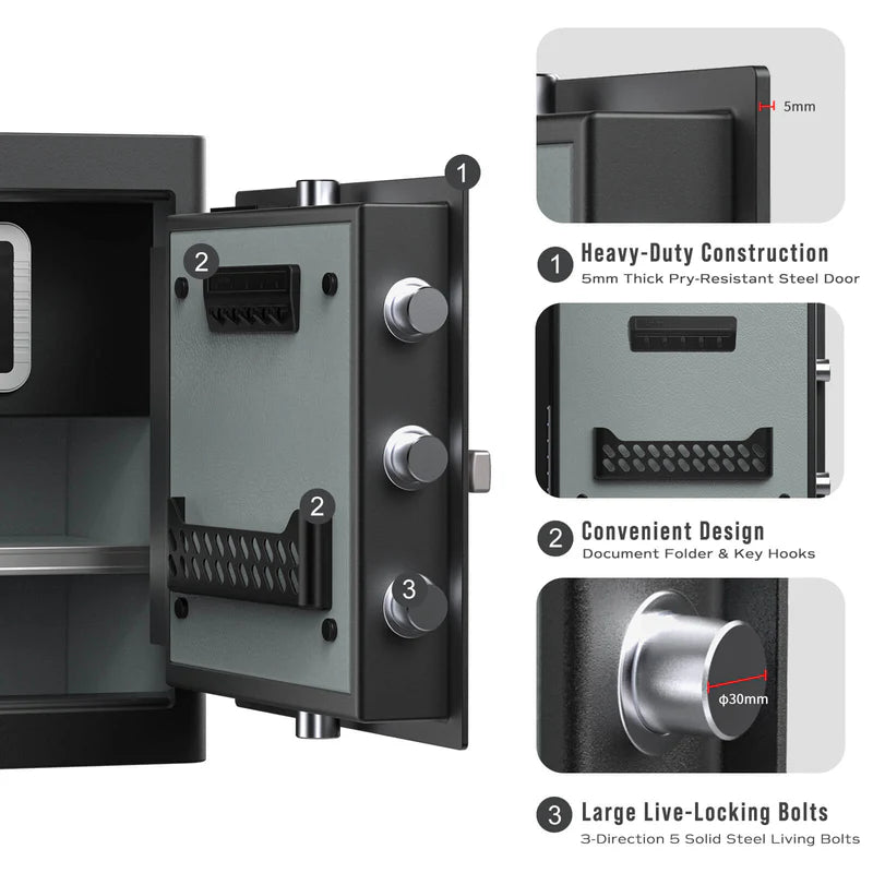 RPNB Smart Touchscreen Home Safe RPHS45