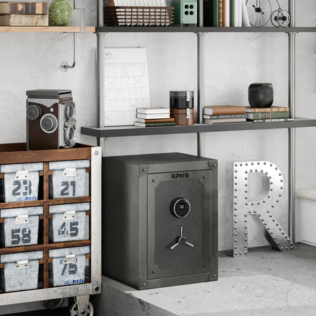 RPNB Retro Style Biometric Home Safe RPFV60