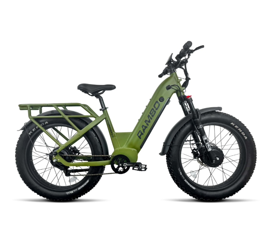 Rambo Krusader 3.0 All-Wheel Drive 500W Electric Bike