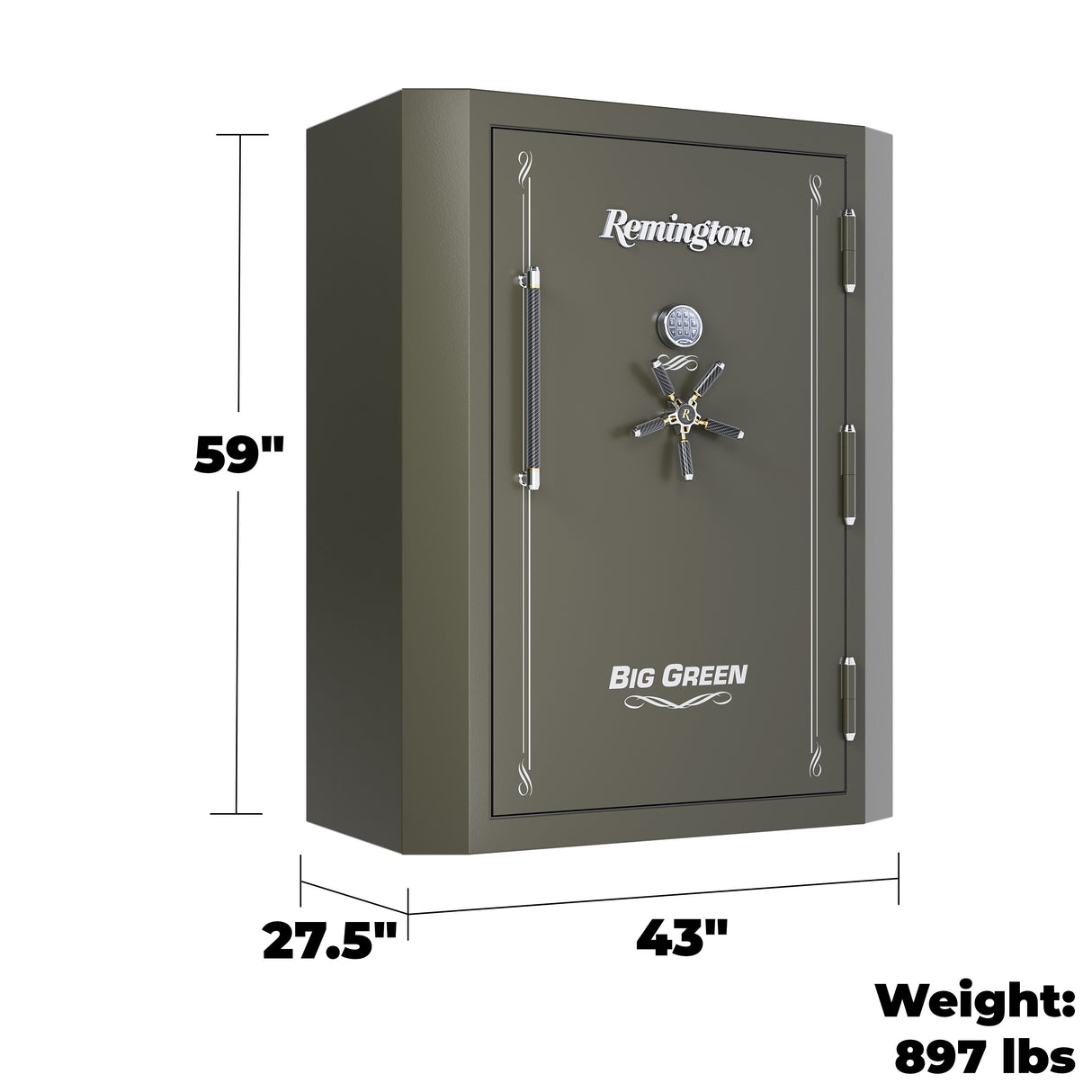 Remington SAR5952-BG Big Green 45 Gun Safe