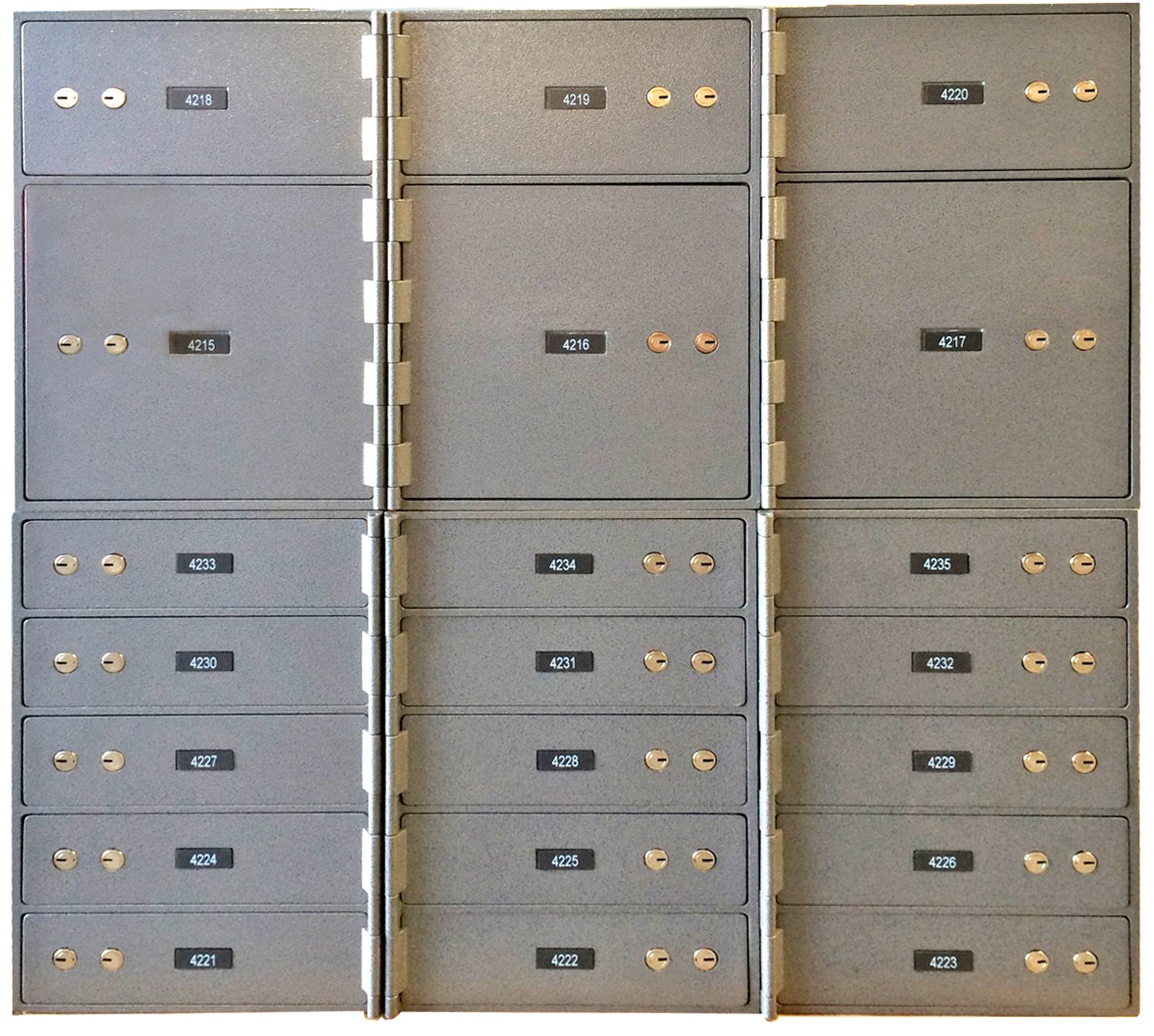 Socal SN-10 Bridgeman SN Series Safe Deposit Box