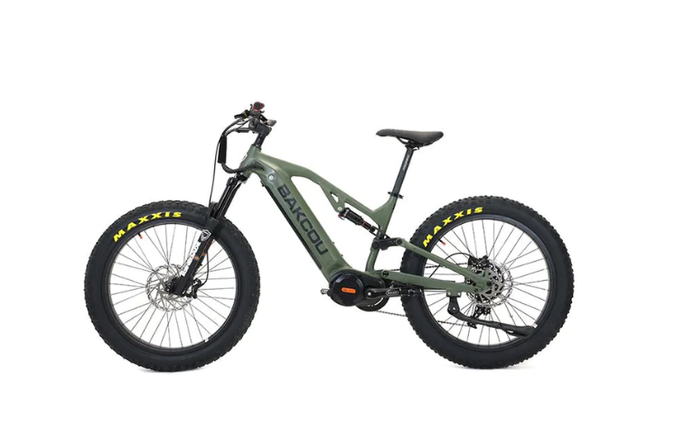 Bakcou Scout Full Suspension Fat Tire Electric Bike