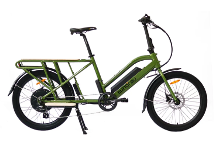 Eunorau MAX-CARGO 24" Long-Tail Electric Cargo Bike 48V 750W