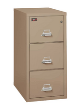 FireKing 3-2144-2 Two-Hour Three Drawer Legal Vertical File Cabinet