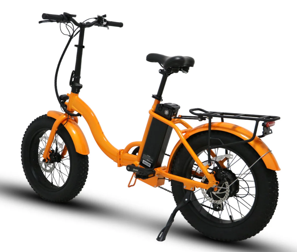 Eunorau E-FAT-STEP Fat Tire Step-Thru Folding Electric Bike 48V 500W