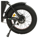 Ecotric Matt Black Portable and Folding Fat Ebike 48V with LCD Display NS-FAT20S900-MB