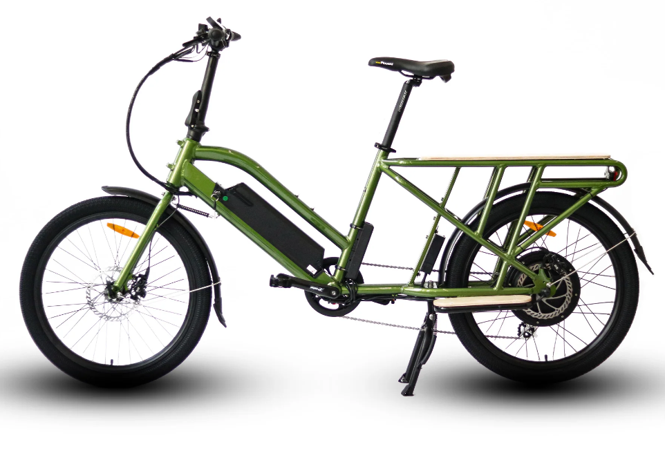 Eunorau MAX-CARGO 24" Long-Tail Electric Cargo Bike 48V 750W