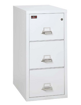 FireKing 3-2144-2 Two-Hour Three Drawer Legal Vertical File Cabinet