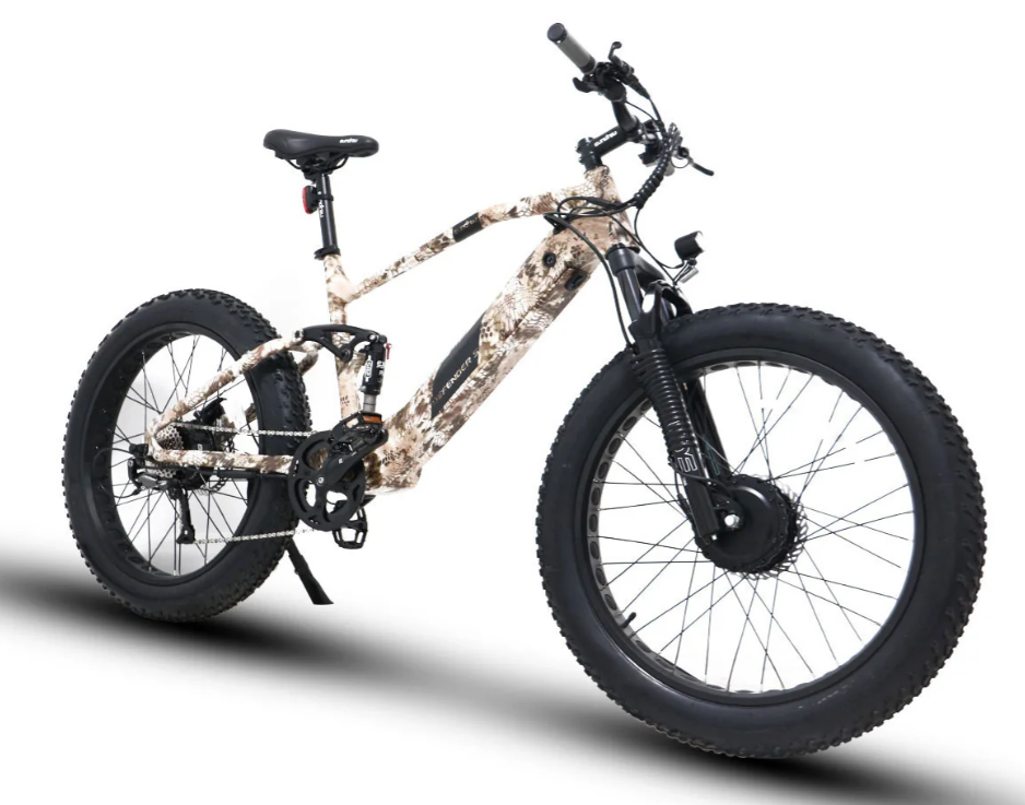 Eunorau DEFENDER-S Fat Tire Dual Suspension Electric Mountain Bike 1500W