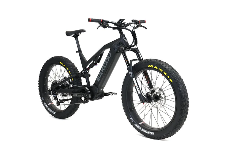 Bakcou Scout Full Suspension Fat Tire Electric Bike