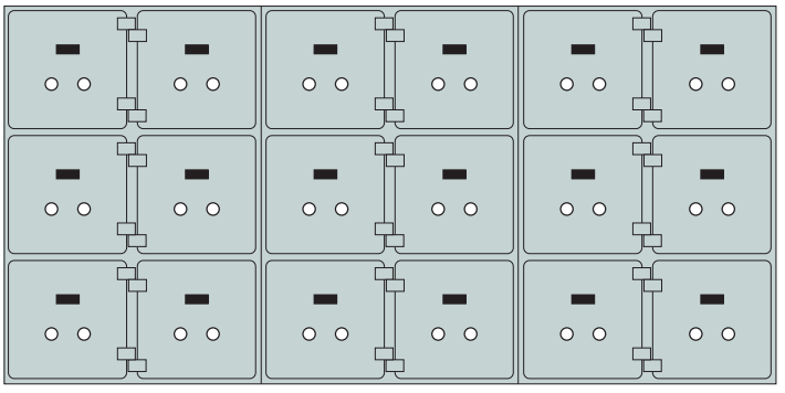 Socal SD-18 Bridgeman SD Series Safe Deposit Box