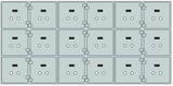 Socal SD-18 Bridgeman SD Series Safe Deposit Box