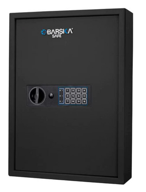 Barska AX13370 100 Keys Keypad Wall Key Safe Black