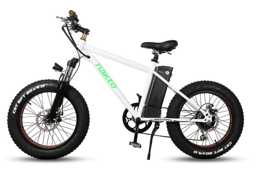 Nakto Mini Cruiser 20" Fat Tire Electric Bike 300W 36V