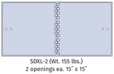 Socal SDXL-2 Bridgeman SDXL Series Modular Teller Locker