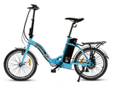 Ecotric Starfish 20" Portable and Folding Electric Bike UL Certified C-NSTA20LED