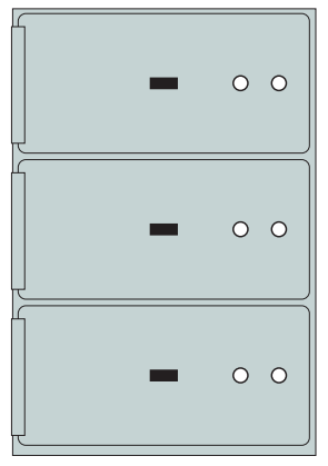 Socal ST-3A Bridgeman ST Series Safe Deposit Box