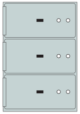 Socal ST-3A Bridgeman ST Series Safe Deposit Box