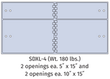 Socal SDXL-4 Bridgeman SDXL Series Modular Teller Locker