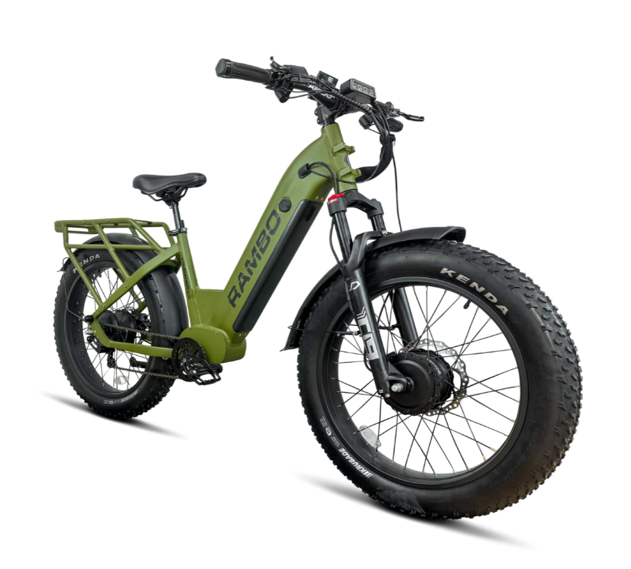 Rambo Krusader 3.0 All-Wheel Drive 500W Electric Bike