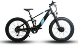 Eunorau DEFENDER-S Fat Tire Dual Suspension Electric Mountain Bike 1500W