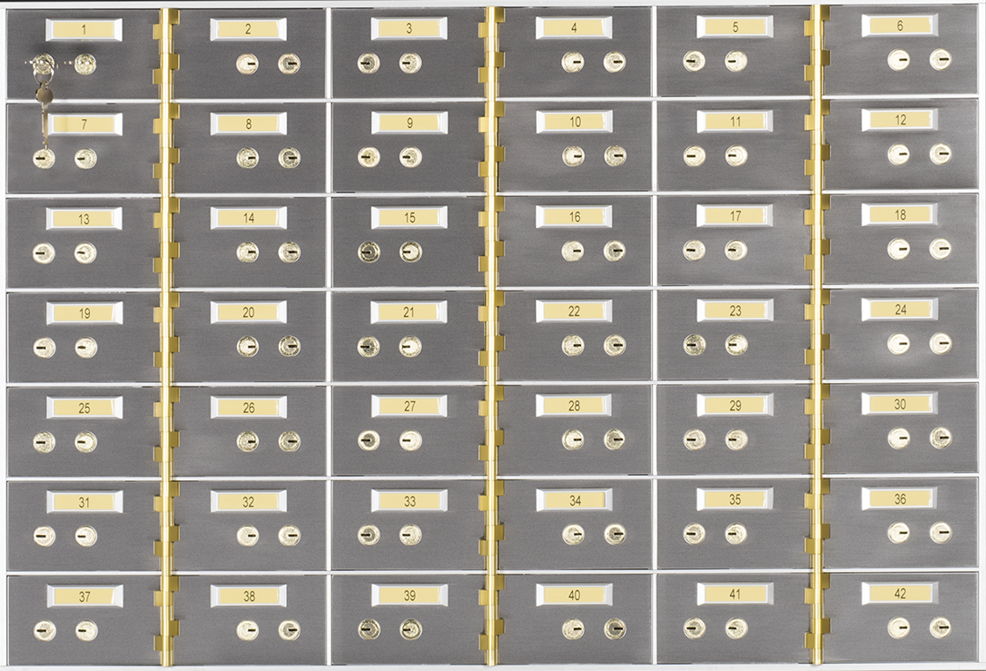 Socal AX-42 Bridgeman AX Series Safe Deposit Box