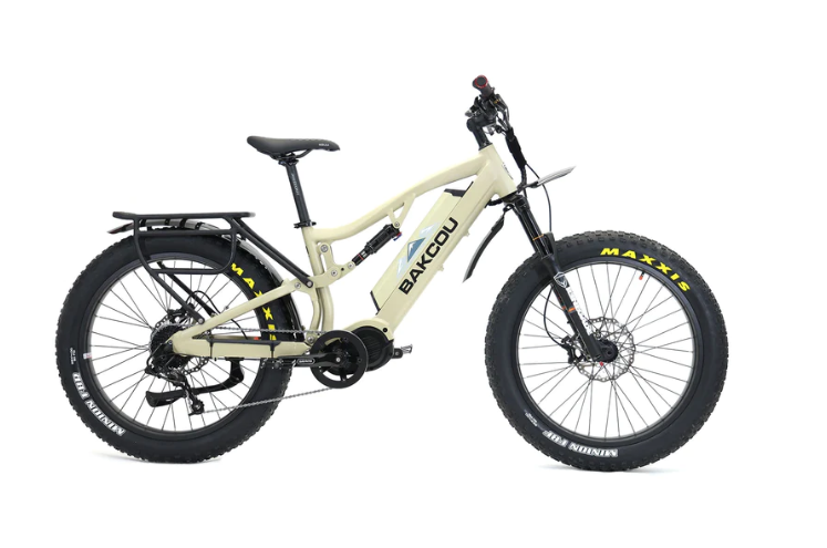 Bakcou Storm Full Suspension Fat Tire Electric Bike