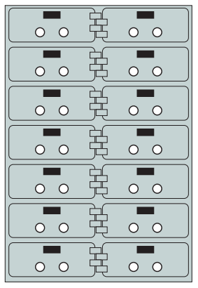 Socal SN-14 Bridgeman SN Series Safe Deposit Box