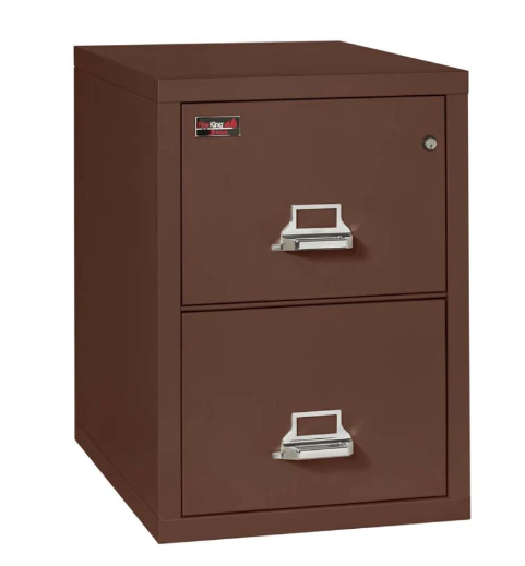 FireKing 2-1929-2 Two-Hour Two Drawer Letter Vertical File Cabinet